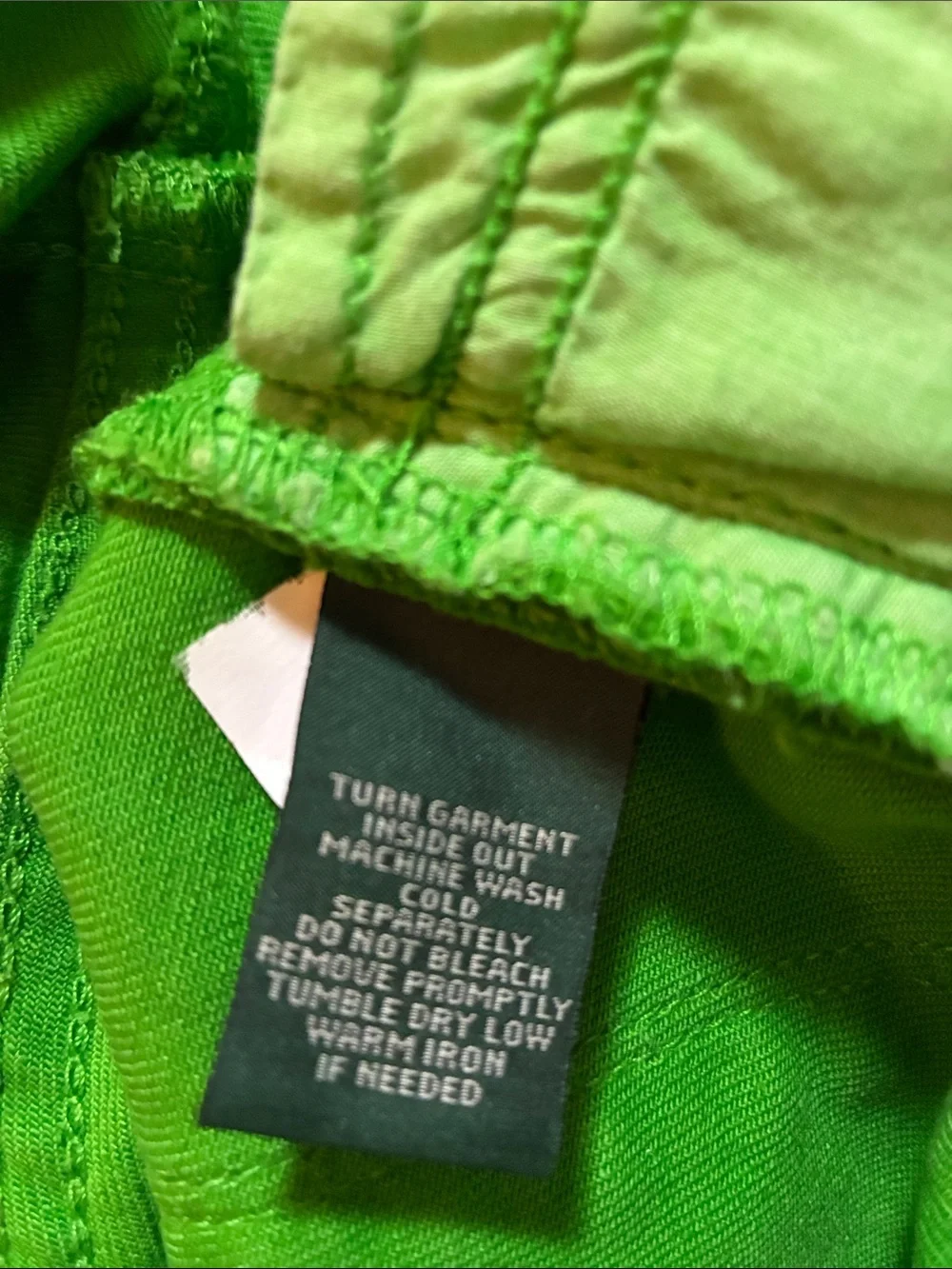 Ralph Lauren Bright Green Modern Straight Jeans